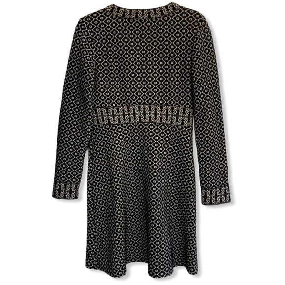 Women’s Geometric Stretch Sweater Dress from MAX Studio. Sz L. - Picture 4 of 8